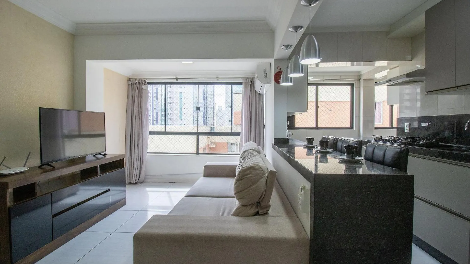 Bk54 - Climatizado, Tv Smart, Conforto, Garagem Balneário Camboriú 브라질